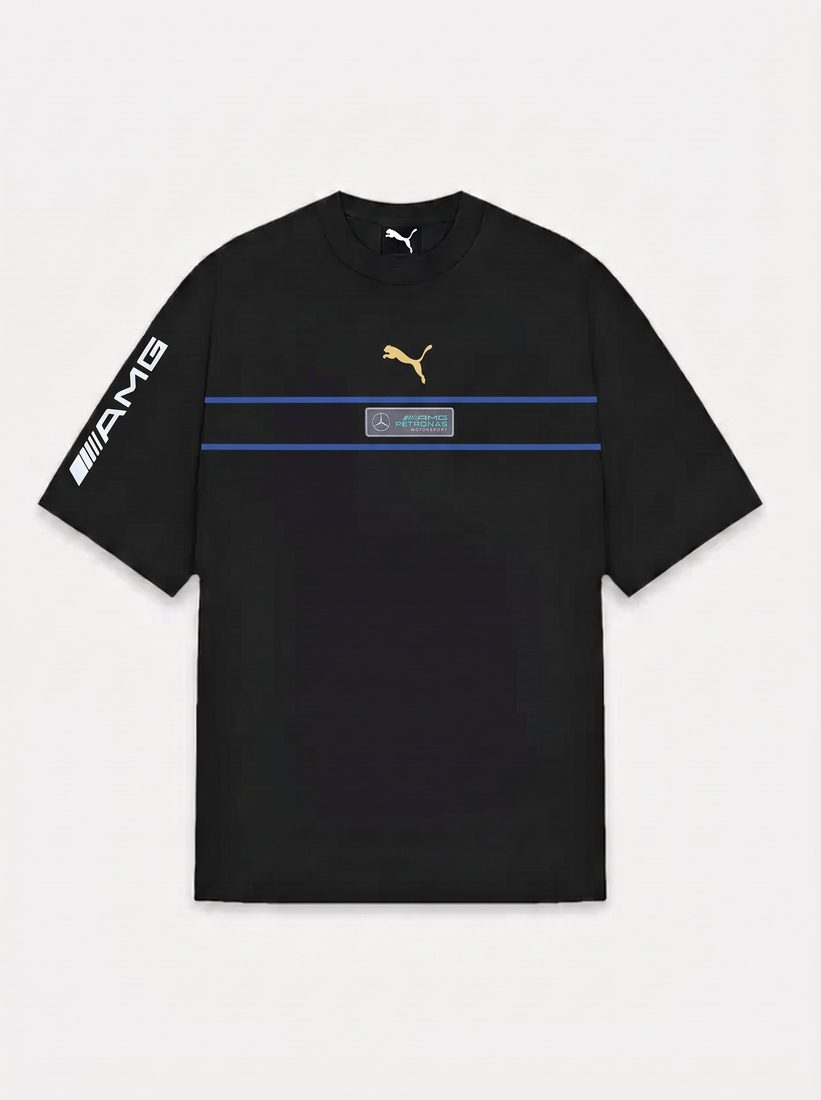 CAMISETA CLASIC NEGRA de PIT LANE