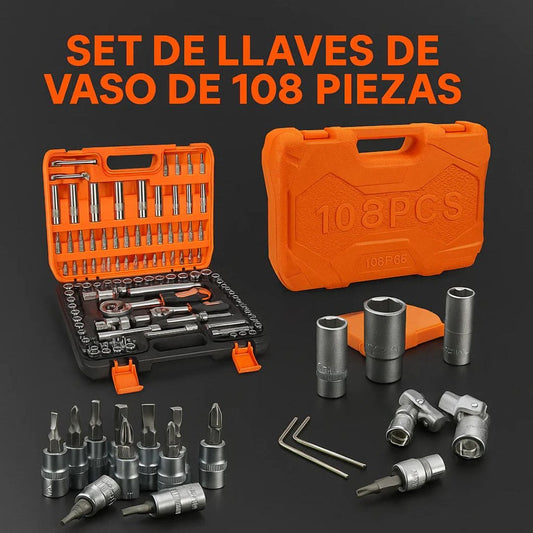 BeastPro®  Set de Herramientas 108 Piezas