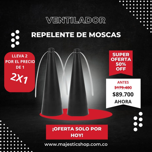 MoskaFree™ Ventilador Repelente de Moscas