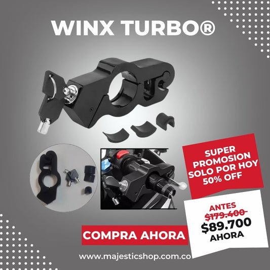 Winx Turbo® Candado De Alta Seguridad Para Motocicleta