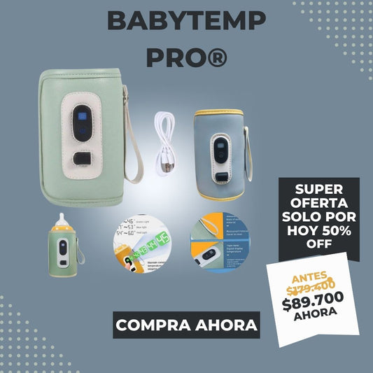 BabyTemp Pro® calentador de teteros portatil