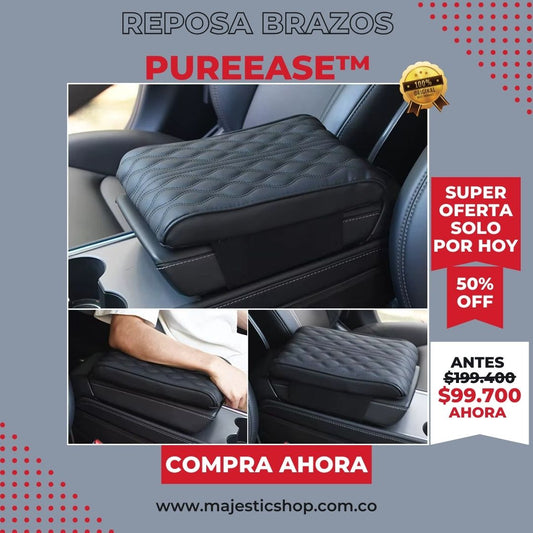 PureEase™ Cojín reposa brazos para carro